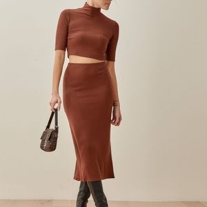 Reformation Leyla Two Piece Set NWT